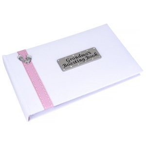 Grandma&#39;s Boasting Book - Pink ribbon design
