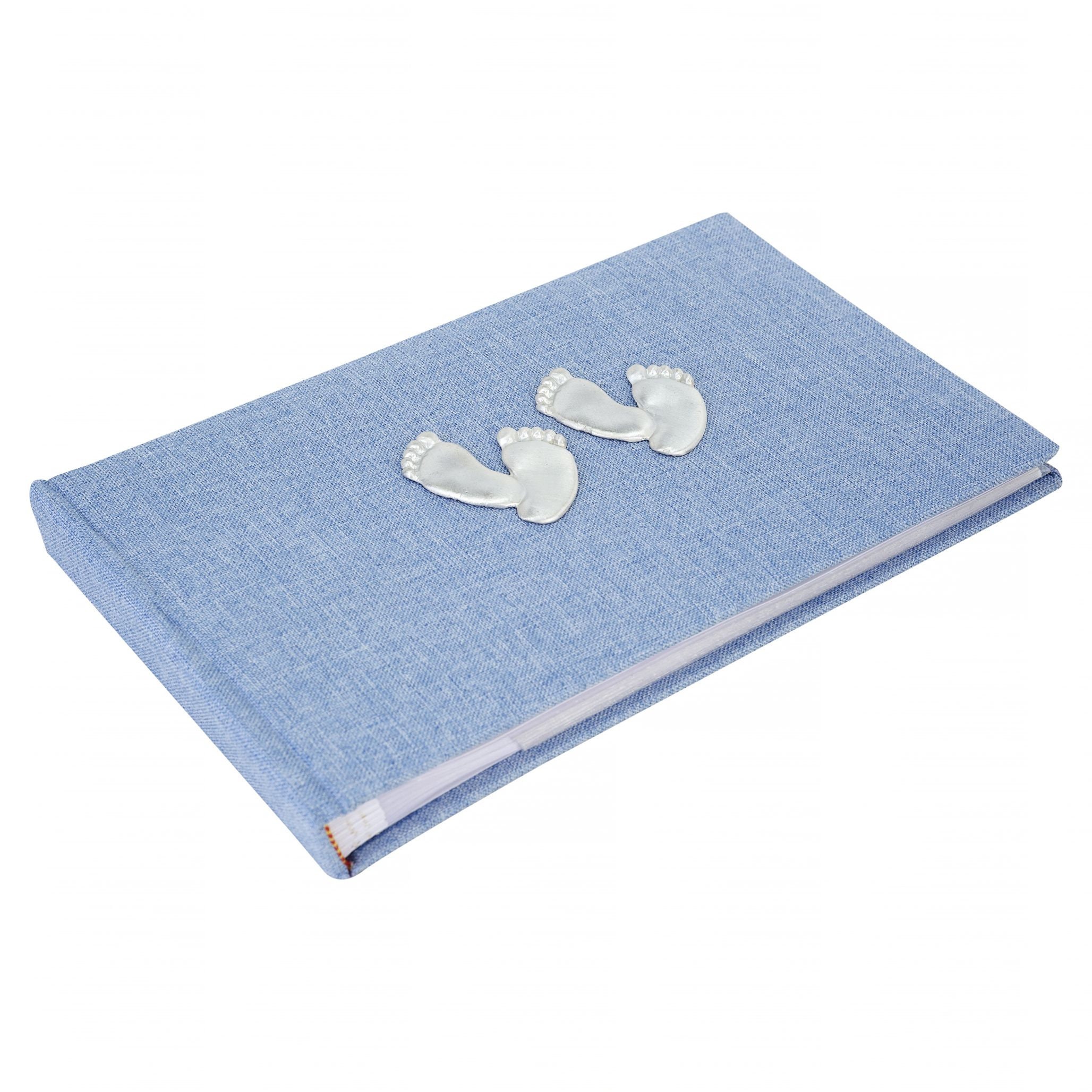 Twins Soft Blue Pocket Sized photo album
