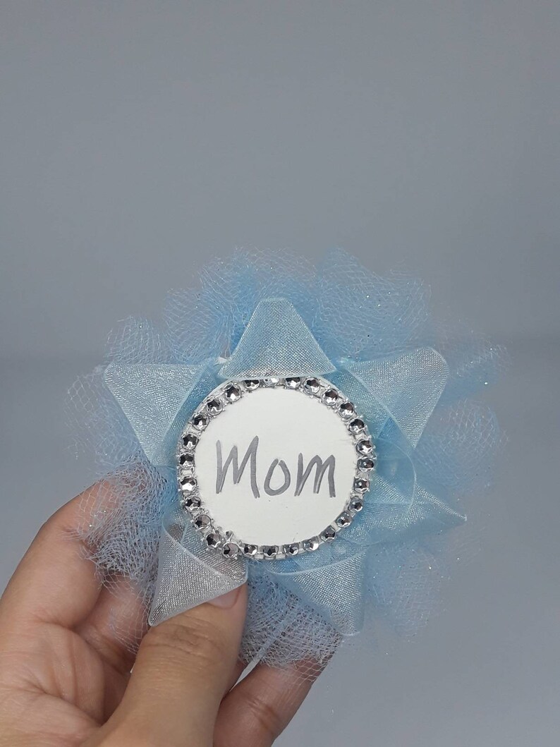 Baby shower pin for mom Etsy