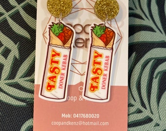 Kebab dangle earrings