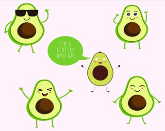 Download Avocado printable | Etsy
