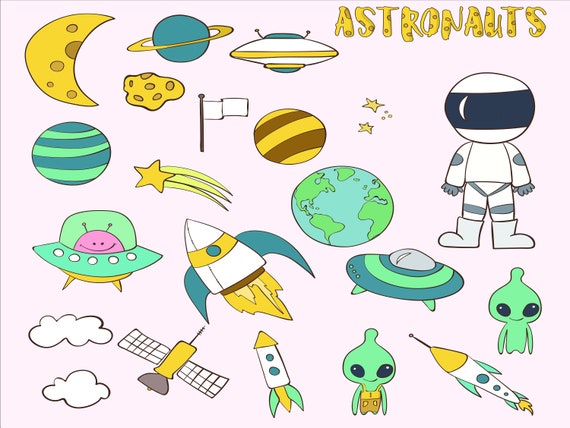 Download Space clipart rocket svg cut files alien cricut files ...