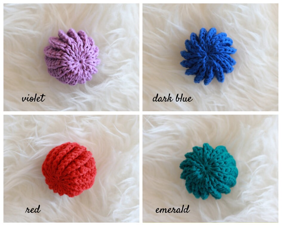 Meow Ruffle Ball Colorful Crochet Ball for a Cat With Catnip Etsy