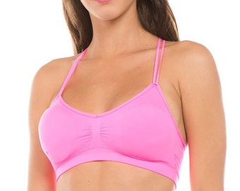 Strappy Seamless Bra