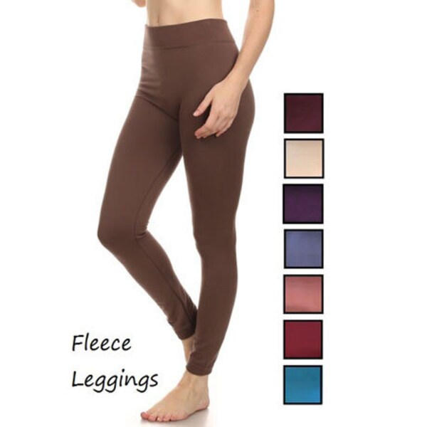 Fleece Leggings Etsy