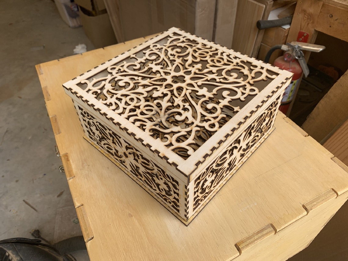 G Box Laser Cut Digital Files Etsy