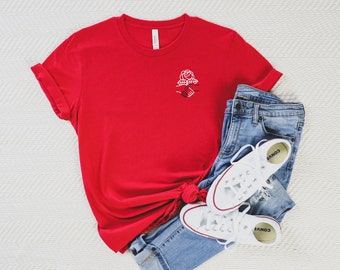 Camiseta de DSA, camiseta con el logo de la rosa, camiseta de los Socialistas Demócratas de América, Medicare para todos, Feel the Bern, camiseta de Bernie Sanders, camiseta de AOC