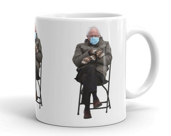Bernie Mittens Meme, Taza Bernie Sanders, Meme Presidente Bernie, DSA, Socialismo Democrático, Regalo Izquierdista