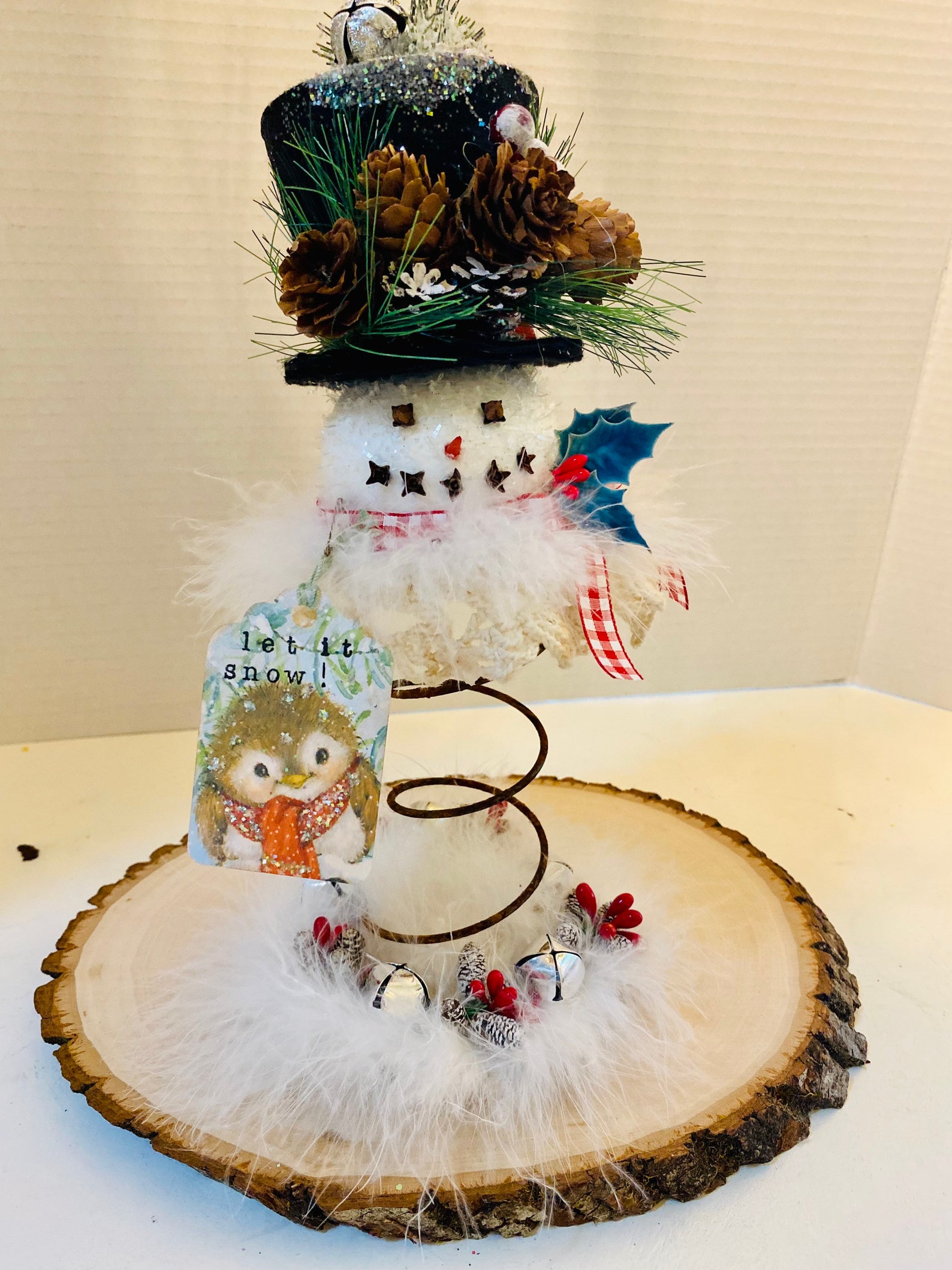 Christmas Snowman Bed Spring - Etsy