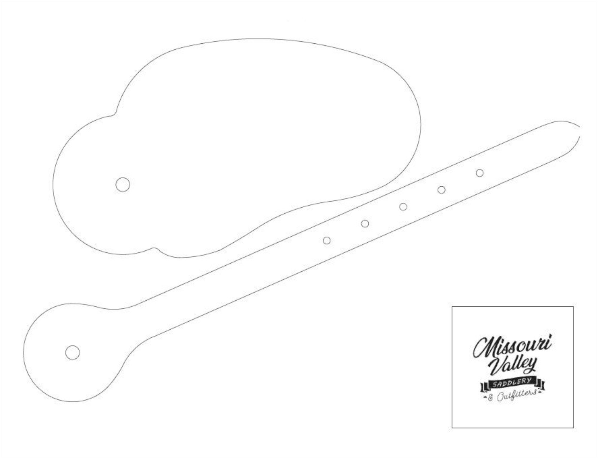 Spur Strap Pattern 03 - Etsy