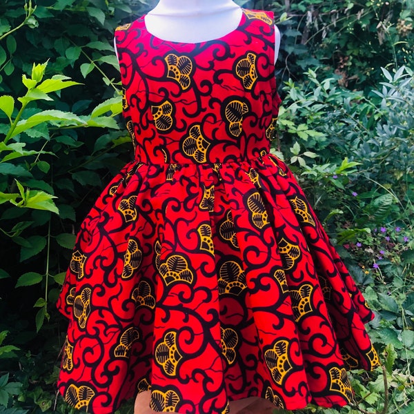 African print dresses/summer dresses/kids dresses