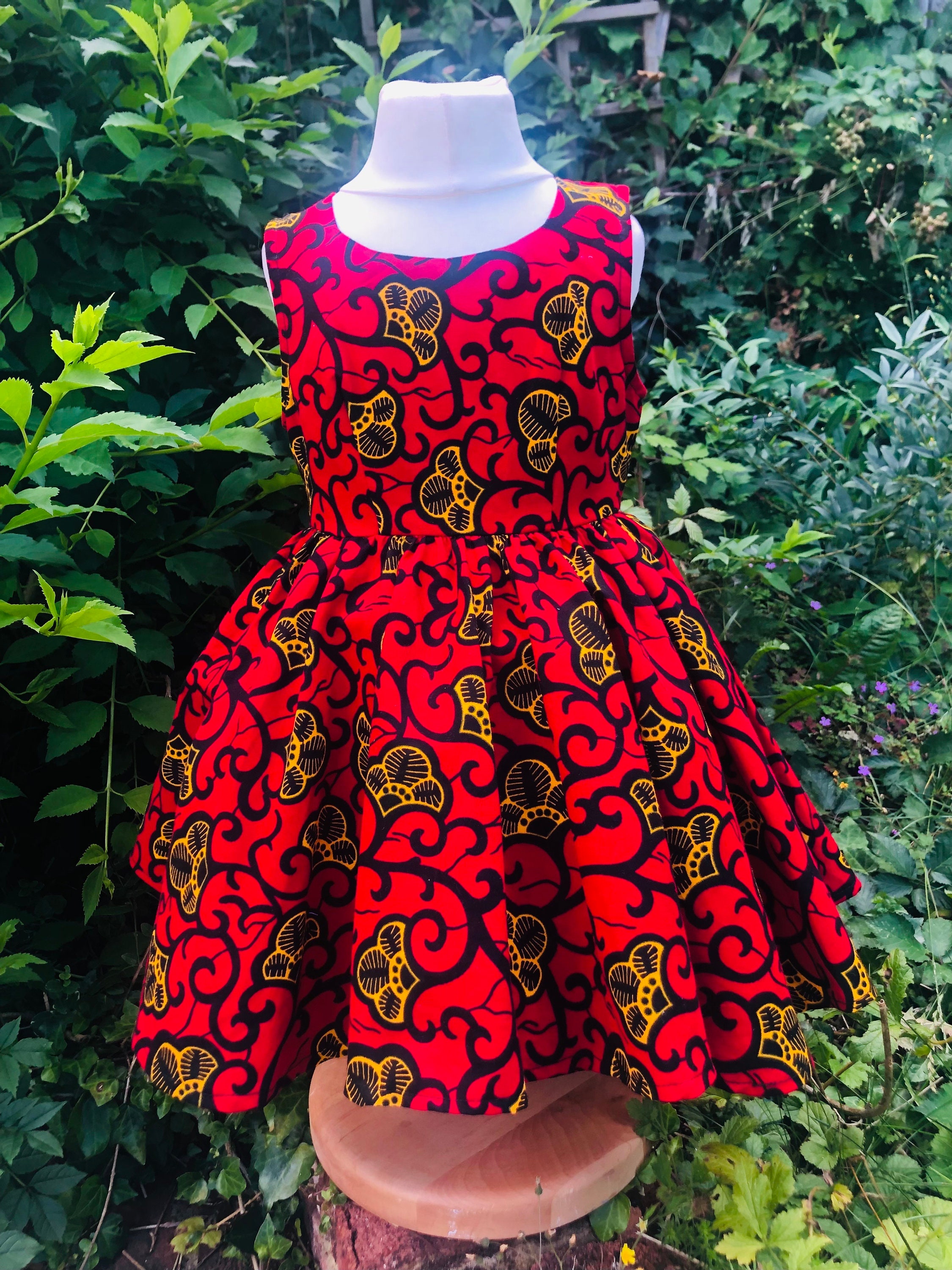 Children Ankara Gown - Etsy