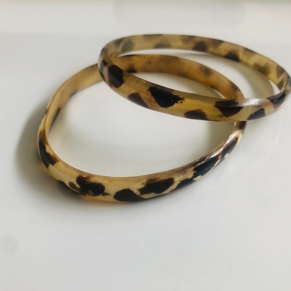 Hand crafted bone bangles