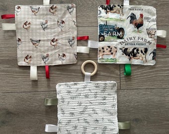 Crinkle Toy Squares