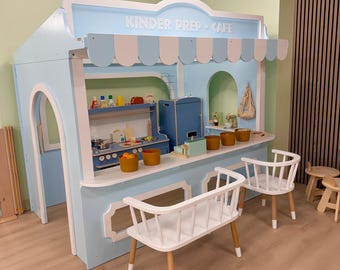 Kids Indoor Playhouse: Customizable Pretend Play Town - Design & Production