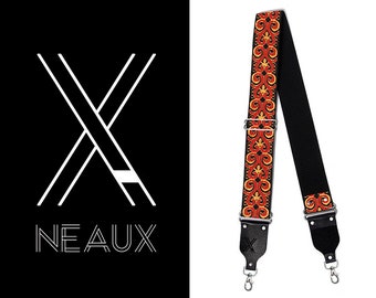Vintage style camera strap by NEAUX - FIRE