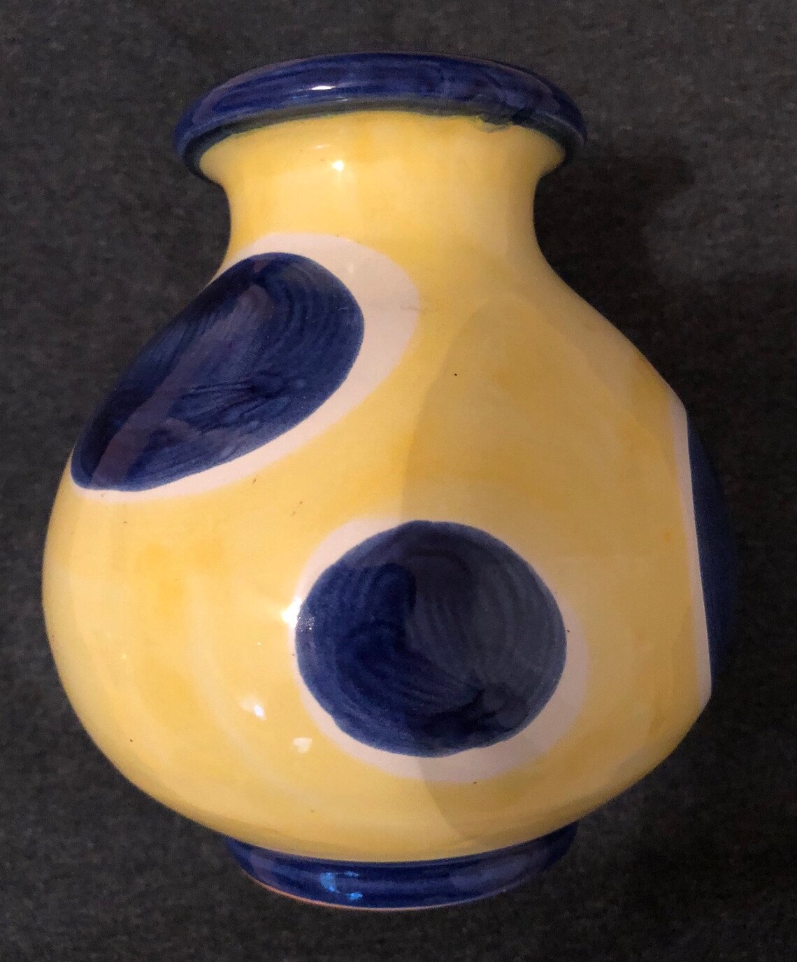 Set of 3 Vietri Hand Painted Vases Italy Etsy