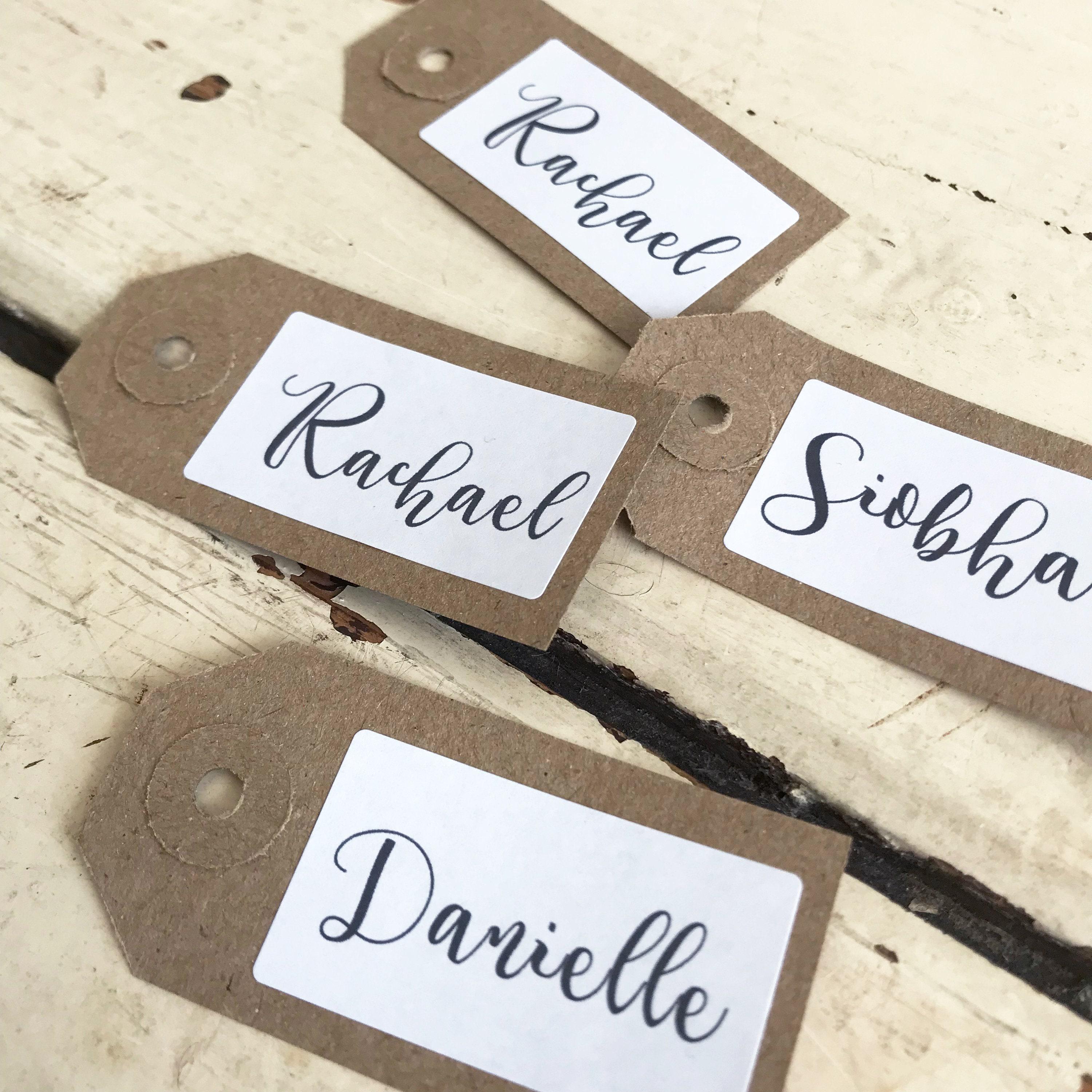 200 Etichette Carta Kraft 26x12mm - Bigliettini Con Cordino Per Regali, Gioielli E Prezzi - Foto 8