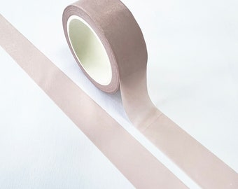 Soft Pink Solid Washi Tape | 15mm x 10m | Stationery Journalling Scrapbooking