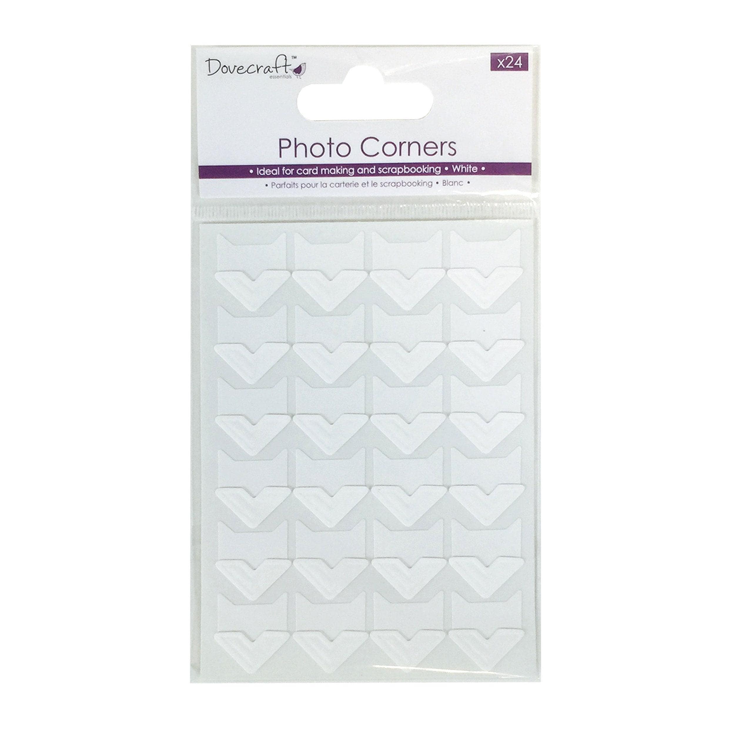 Dovecraft Metallic Photo Corners - 24pk Dovecraft Metallic Photo Corners - 24pk