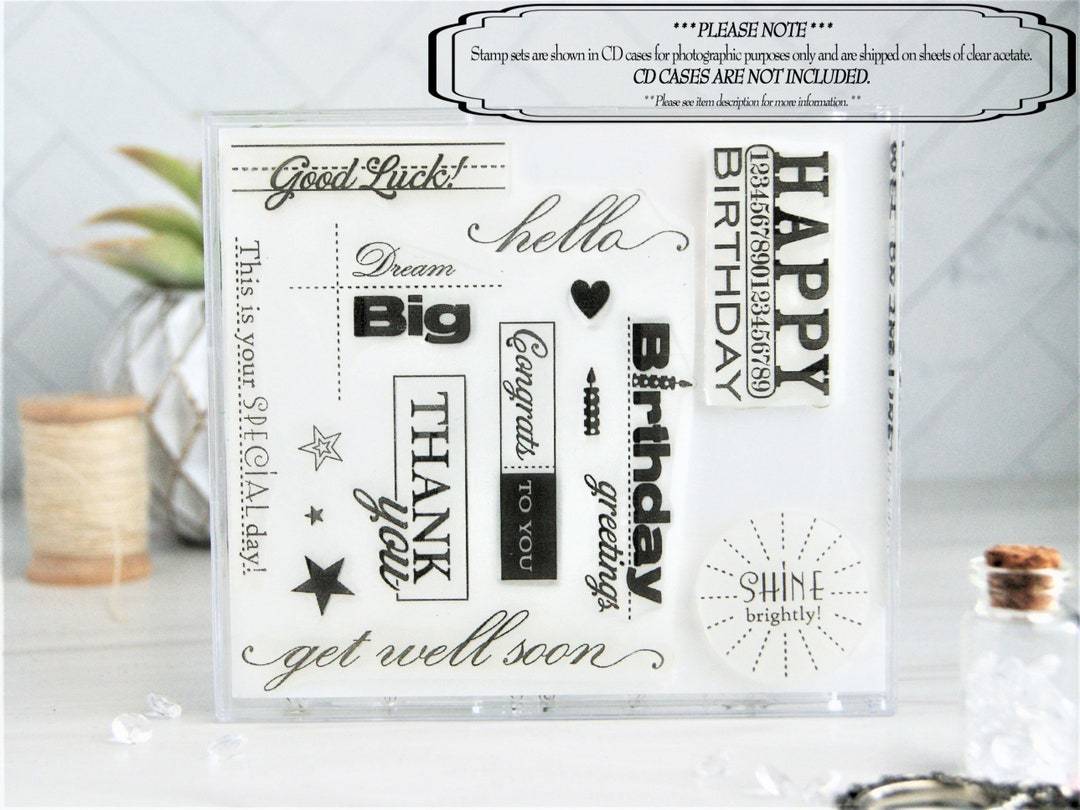 MY FAVORITE THINGS Stamps - on the Line Stamp Set - Photopolymer Stamps ...