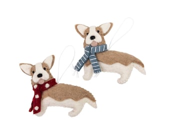 Corgi Christmas decoration