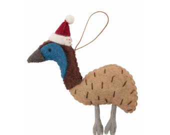 Emu Christmas tree decoration