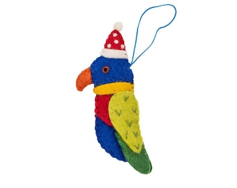 Lorikeet Christmas Decoration