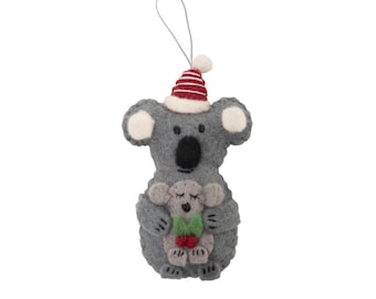 Christmas Koala with baby