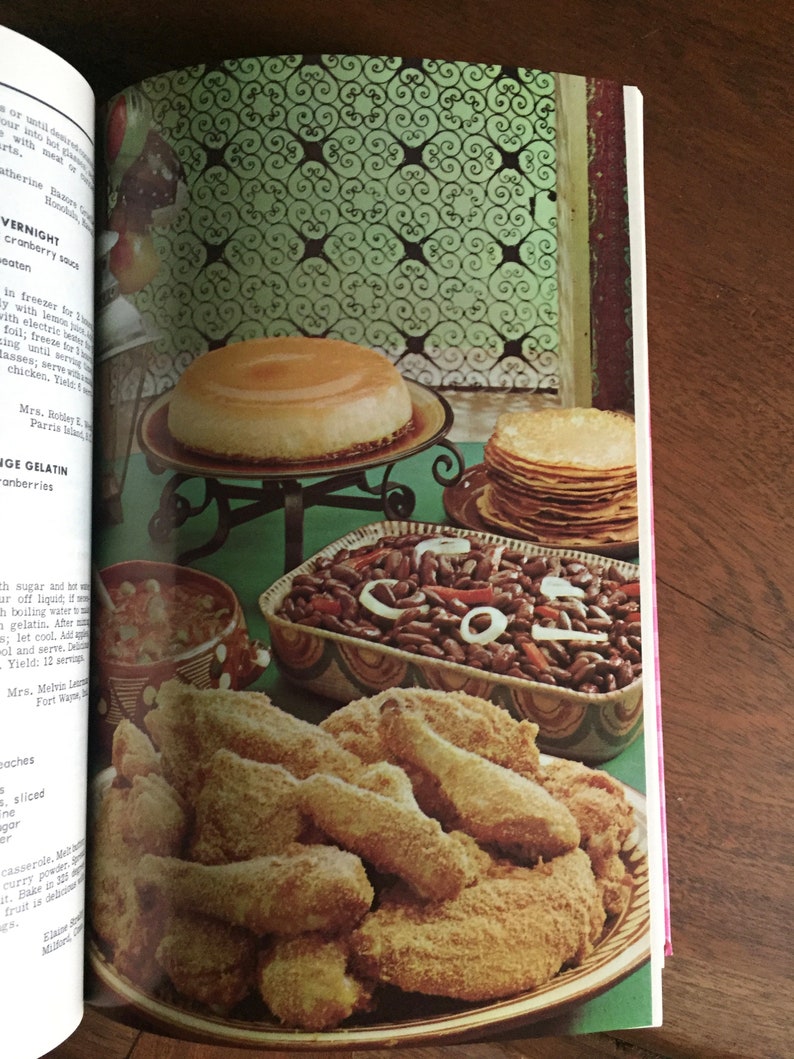 Vintage 1966 Cookbook Favorite Recipes of America MEATS, Volume 2
