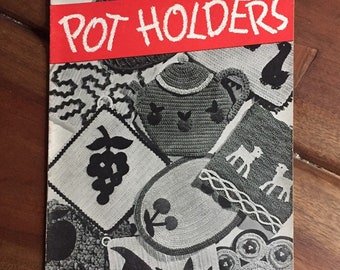 Pot Homders J&P Coats  #222 1940s, Clark’s O.N.T., Crafting, Makers, Ephemera, DIY