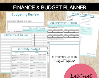 goals planner printable goal tracker goal board goal etsy