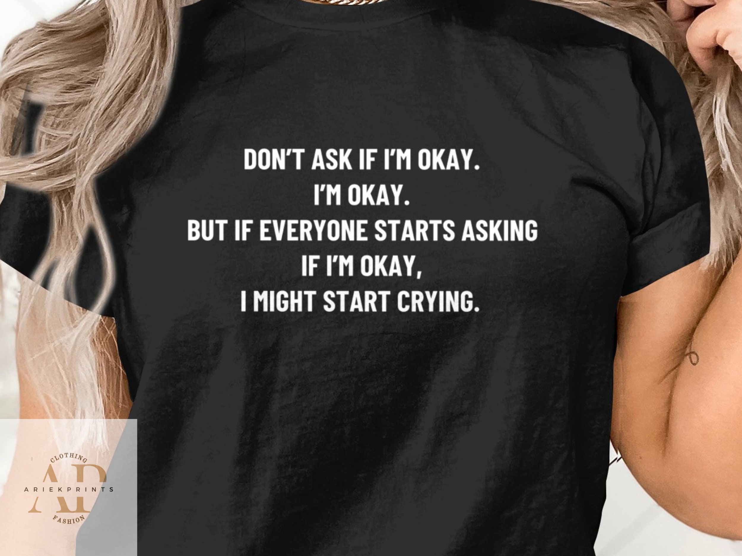 Don't Ask If I'm Okay Snl-inspired Tee 100% Cotton Dakota Johnson Humor ...