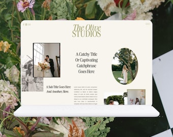 SHOWIT Website Template für Fotografen & Kreative | Die Olive