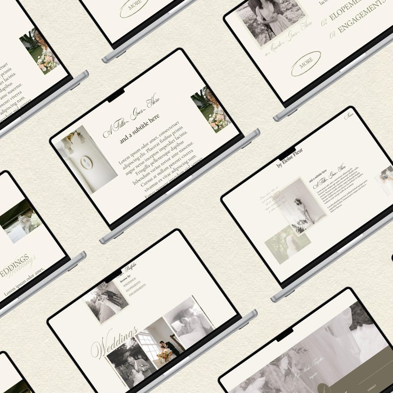 SHOWIT Website Template for Photographers & Creatives | Eloise Fleur image 4