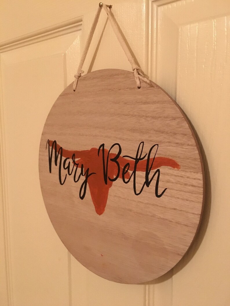 Dorm door hanger-grad gift