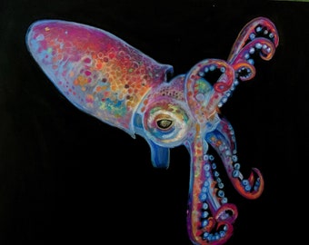 Little psychedelic squid