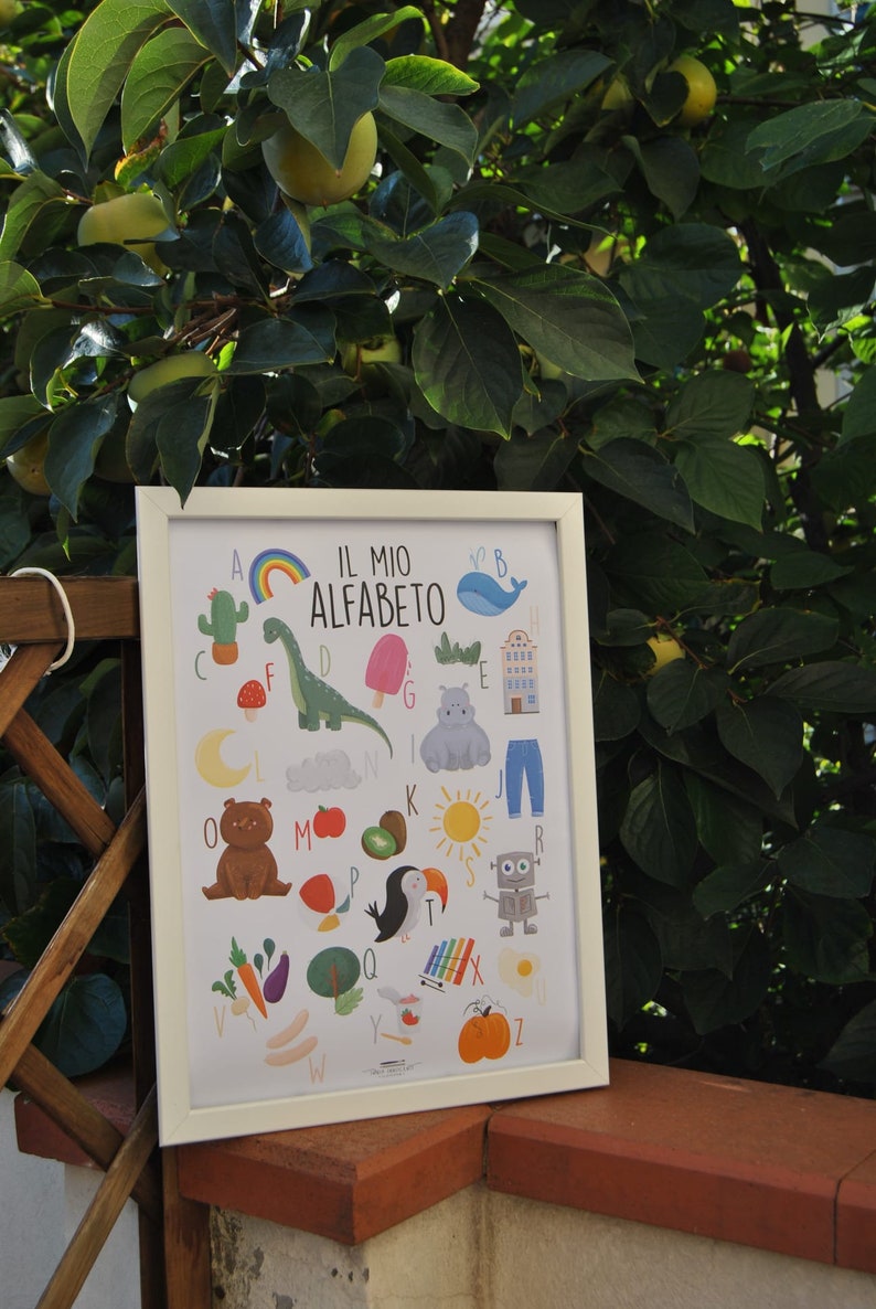 Flash Cards ALFABETO Montessori / ENGLISH alphabeth immagine 7