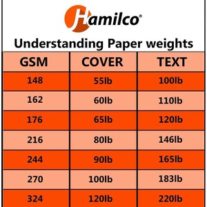 Hamilco Card Stock Scrapbook Paper 12x12 Cream Colored Cardstock 80lb Cover – 25 Pack image 6