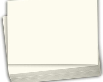 May include: A stack of blank white card stock paper.