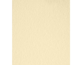 May include: A rectangular sheet of light beige felt fabric. The felt has a slightly textured surface, and the color is a soft, muted tone. The fabric is likely used for crafts, sewing, or other DIY projects.