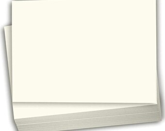 May include: A stack of blank ivory card stock paper.