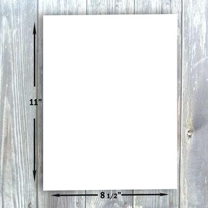 Hamilco Cream Colored Cardstock Thick Paper - 8 1/2 x 11" Heavy Weight 80 lb Cover Card Stock for Printer - 50 Pack image 3