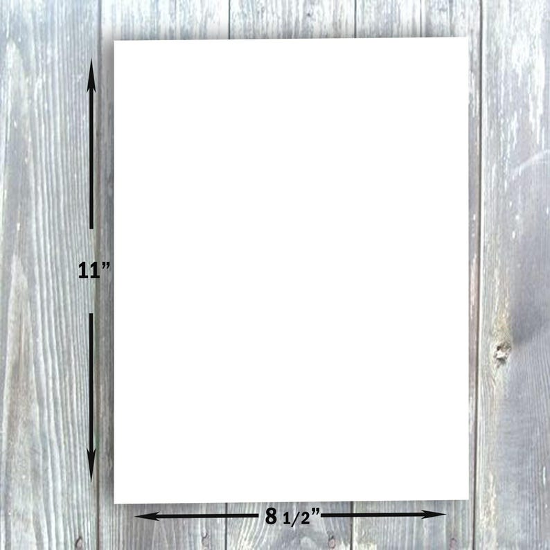 Hamilco Cream Colored Cardstock Thick Paper - 8 1/2 x 11" Heavy Weight 80 lb Cover Card Stock for Printer - 50 Pack image 3