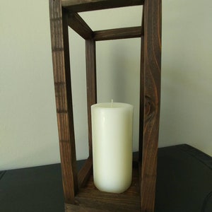 Rustic Wood Lanterns in Multiple Sizes Wedding Centerpieces image 7