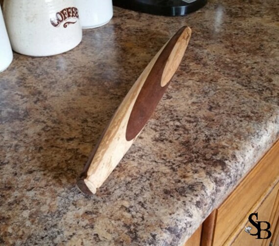 French Style Maple Walnut Rolling Pin Pastry Rolling Pin Handmade Ready To Use Finished With Seasoning Wax Made One At A Time