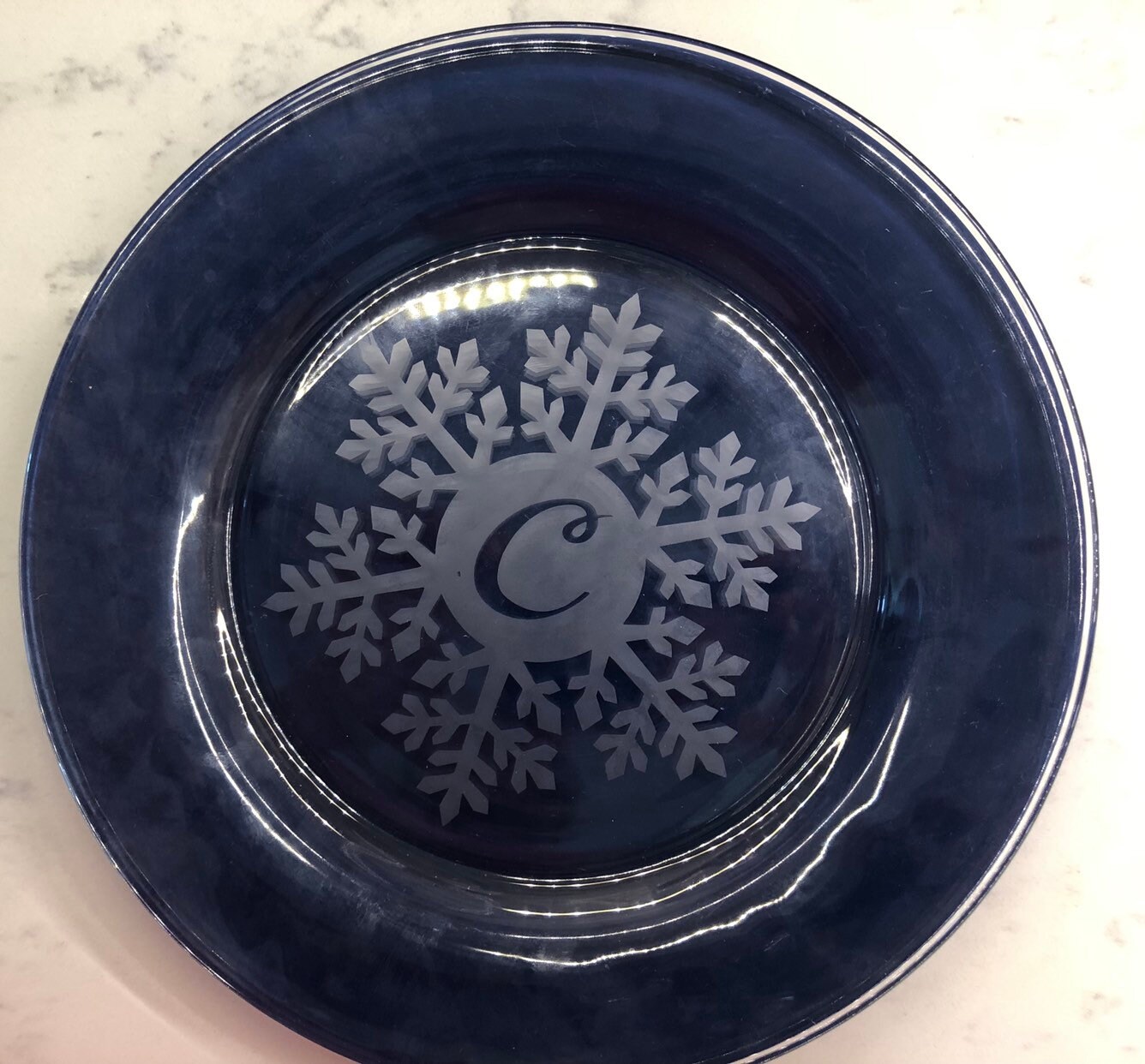 Custom Etched Personalized Dessert Plates. Great Gift. Quick Etsy
