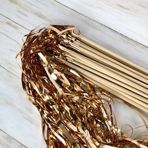 Wedding Wands- shimmering Champagne  color pack of 20