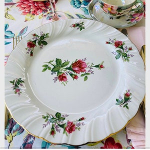 Victorian Rose China Dinner Plates Lynn&#39;s Victorian Rose Cottagecore China Ware