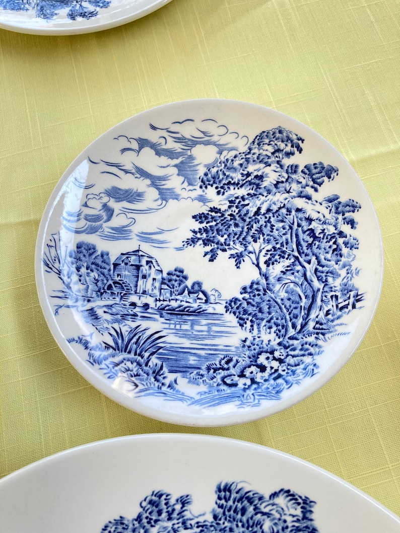 Wedgewood China Set for 5 People countryside 18 Etsy